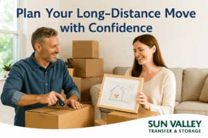 long distance movers Wood River Valley|Hailey moving company|Ketchum movers|Bellevue Idaho moving|Sun Valley Transfer Bekins agent|storage and moving Hailey|certified movers Sun Valley