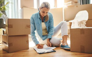 moving organization tips | prepare for movers | packing checklist moving | sun valley movers | moving prep tips | declutter before moving | packing yourself tips | moving day ready