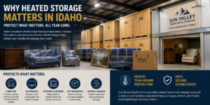 heated storage Idaho | climate controlled storage | furniture storage | warehouse storage | moving and storage | Idaho winters | Sun Valley storage | secure storage