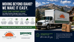 Bekins Van Lines Idaho | Sun Valley movers | interstate moving | long distance movers Idaho | Hailey moving company | cross country moving | Bekins moving agent