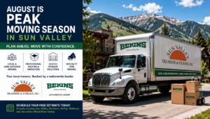 Sun Valley movers | Hailey moving company | Ketchum movers | Idaho moving services | Bekins Van Lines | long distance movers | local movers | moving company Sun Valley